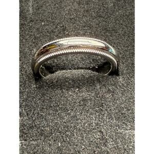 Tiffany &‎ Co. Together Milgrain Ring, Size 4 1/8, 3mm Model, Pt950 Platinum